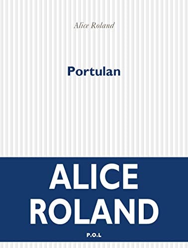 PORTULAN, de ALICE ROLAND | portada del libro
