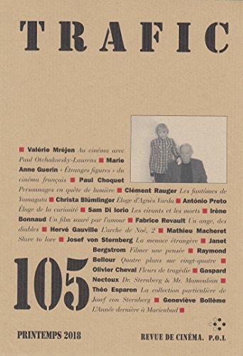 TRAFIC 105, de Collectifs | portada del libro