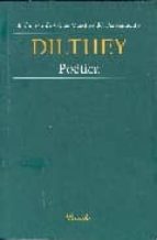 POETICA, de Wilhelm Dilthey | portada del libro