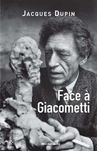 FACE A GIACOMETTI, de Jacques Dupin | portada del libro