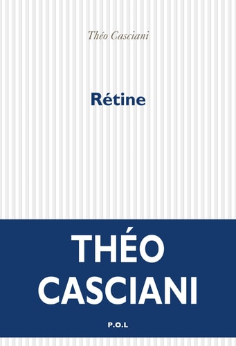 RETINE, de Théo Casciani | portada del libro