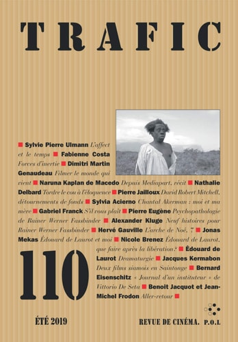 TRAFIC 110, de Collectifs | portada del libro