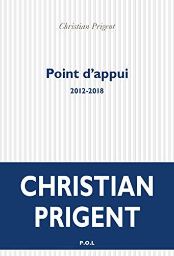 POINT D'APPUI, de Christian Prigent | portada del libro