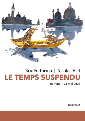 LE TEMPS SUSPENDU, de Éric Fottorino | portada del libro