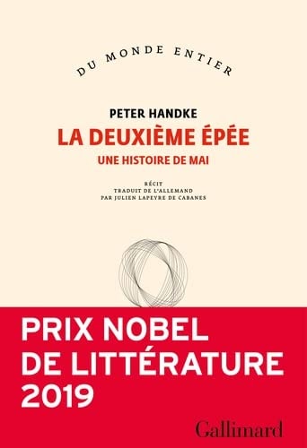LA DEUXIEME EPEE, de Peter Handke | portada del libro