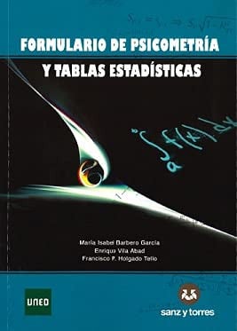 Formulario de Psicometría y Tablas Estadísticas, de Vila Abad | portada del libro