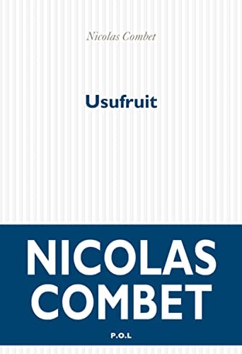 USUFRUIT, de Nicolas Combet | portada del libro