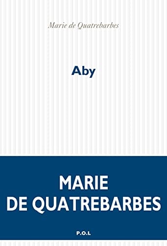 ABY, de Marie de Quatrebarbes | portada del libro