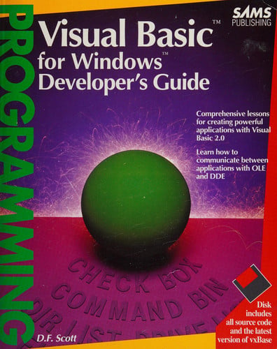 VISUAL BASIC WINDOWS DEV.GUID.-DSK, de SCOTT | portada del libro