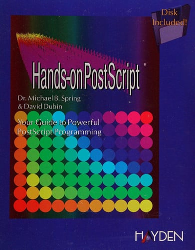 HANDS-ON PROSTSCRIPT BK, de DSK#SPRING | portada del libro