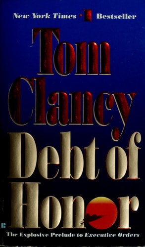 DEBT OF HONOUR, de Tom Clancy | portada del libro