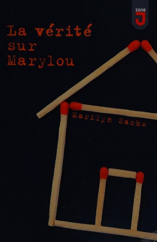 VERITE SUR MARYLOU, de Marilyn Sachs | portada del libro