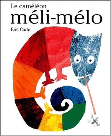 CAMELEON MELI-MELO, de Eric Carle | portada del libro