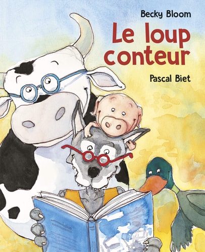 LOUP CONTEUR, de Becky Bloom | portada del libro