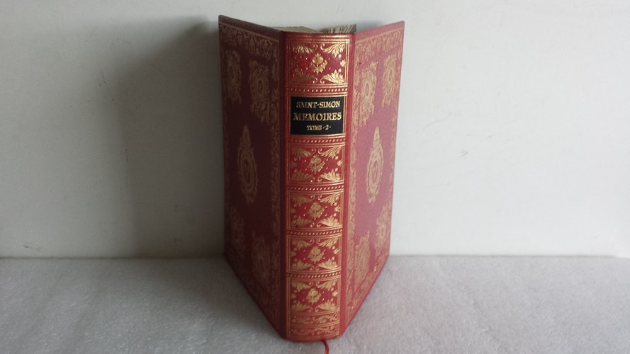 MEMOIRES / ADDITIONS AU JOURNAL DE DANGEAU T2, de Louis de Rouvroy Saint-Simon duc de | portada del libro