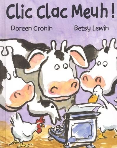 CLIC CLACK MEUH, de Doreen Cronin | portada del libro