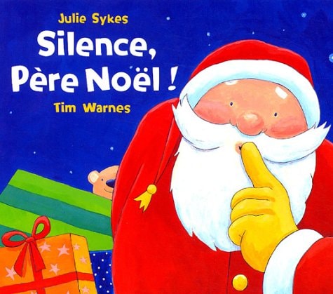 SILENCE PERE NOEL, de Julie Sykes | portada del libro