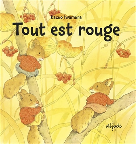 NIC NAC NOC TOUT EST ROUGE, de Kazuo Iwamura | portada del libro