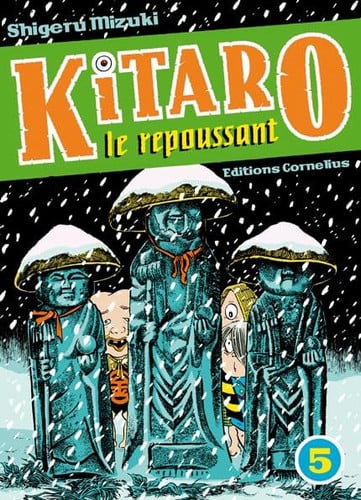 KITARO LE REPOUSSANT TOME 5, de MIZUKI SHIGERU | portada del libro