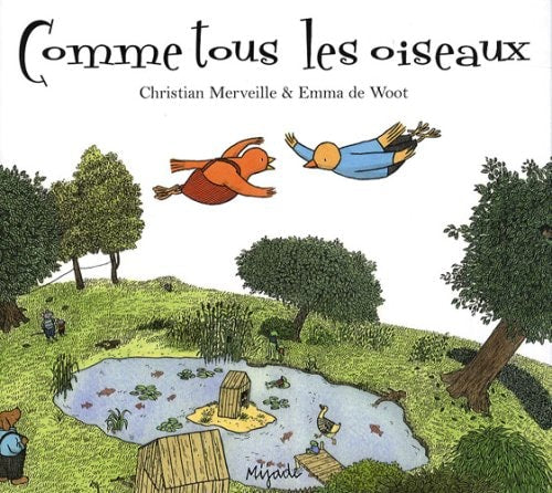 COMME TOUS LES OISEAUX, de Christian Merveille | portada del libro
