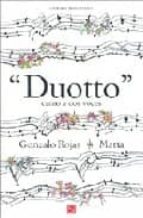 DUOTTO CANTO A DOS VOCES, de Gonzalo Rojas | portada del libro