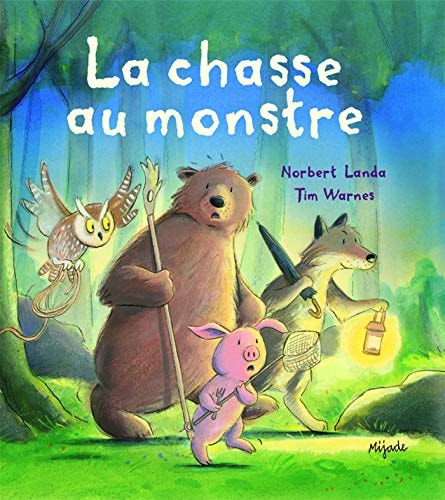 La chasse du monstre, de Norbert Landa | portada del libro