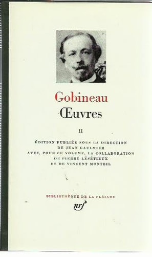 OEUVRES T2, de JOSEPH ARTHUR GOBINEAU | portada del libro