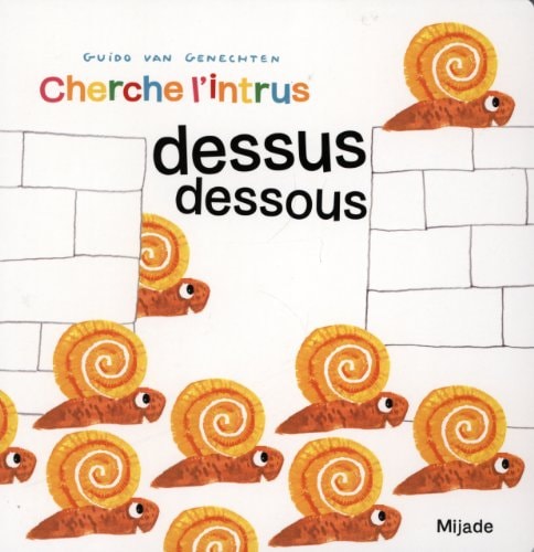 CHERCHE L INTRUS DESSUS DESSOUS, de Guido Van Genechten | portada del libro