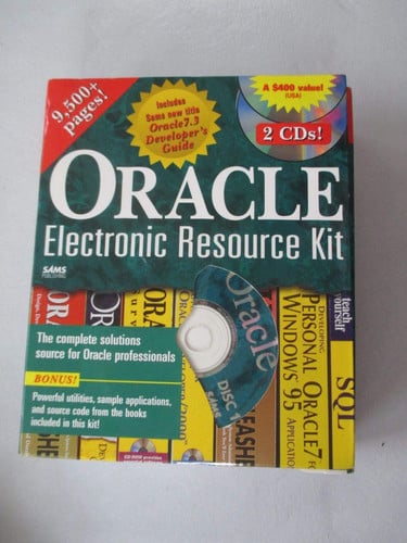 ORACLE ELECTRONIC RESOURCE KIT, de SAMS | portada del libro