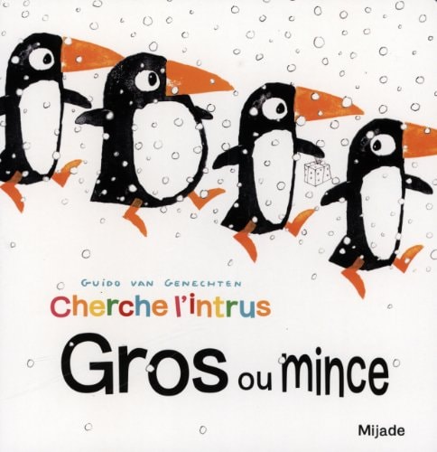 CHERCHE L INTRUS GROS OU MINCE, de Guido Van Genechten | portada del libro