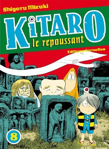 KITARO LE REPOUSSANT TOME 8, de MIZUKI SHIGERU | portada del libro