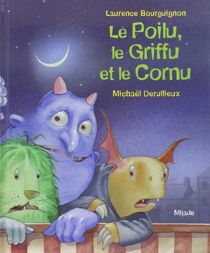 POILU GRIFFU ET CORNU, de Laurence Bourguignon | portada del libro