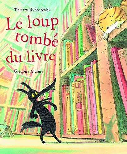 LOUP TOMBE DU LIVRE, de Thierry Robberecht | portada del libro