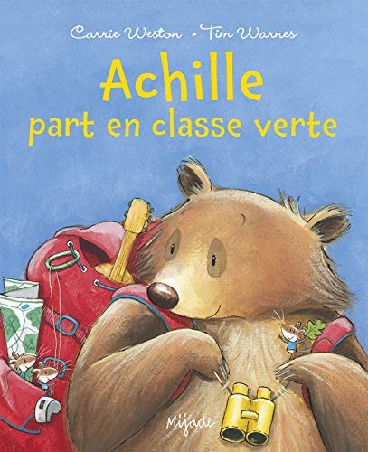 ACHILLE PART EN CLASSE VERTE, de Carrie Weston | portada del libro