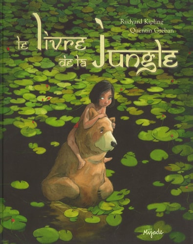 LE LIVRE DE LA JUNGLE, de Rudyard Kipling | portada del libro