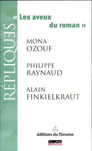 LES AVEUX DU ROMAN, de Mona Ozouf | portada del libro