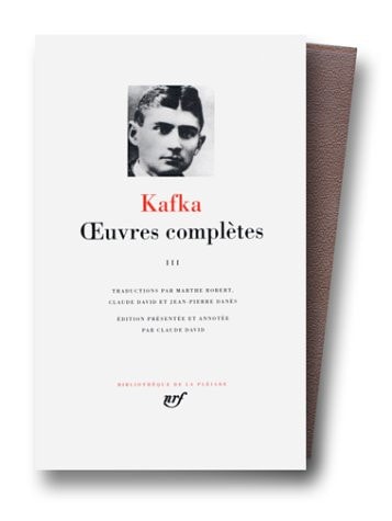 OEUVRES COMPLETES T3, de Franz Kafka | portada del libro
