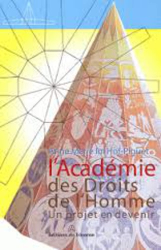 L'ACADEMIE DES DROITS DE L'HOMME, de Anne-Marie Im Hof-Piguet | portada del libro