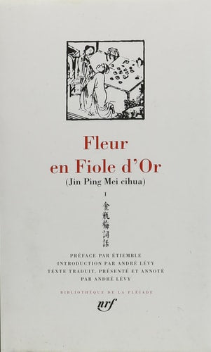 JIN PING MEI FLEUR EN FIOLE D'OR T1, de Xiaoxiaosheng | portada del libro