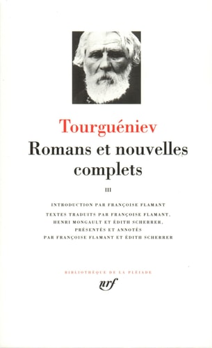 ROMANS ET NOUVELLES COMPLETS T3, de Ivan Sergeevič Turgenev | portada del libro