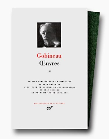 OEUVRES T3, de JOSEPH ARTHUR GOBINEAU | portada del libro