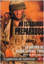 NO ESTABAMOS PREPARADOS, de MATT M. MATTHEHEWS | portada del libro