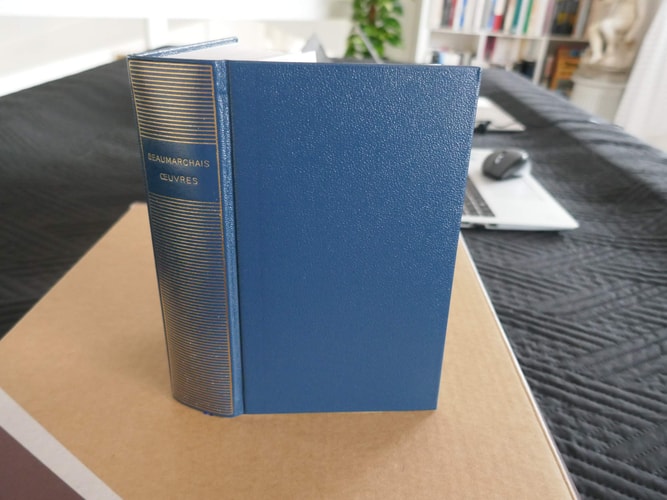 OEUVRES, de Pierre Augustin Caron de Beaumarchais | portada del libro