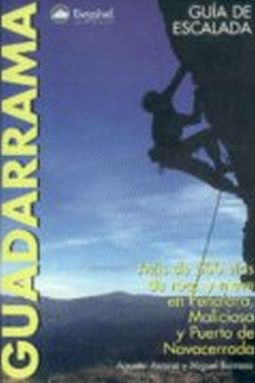 GUADARRAMA, GUIA DE ESCALADA, de BARROSO GALLARIN | portada del libro