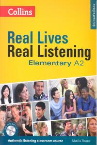 Real Lives, Real Listening Elementary A2 & MP3CD, de COLLINS | portada del libro