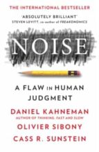 NOISE, de Daniel Kahneman | portada del libro