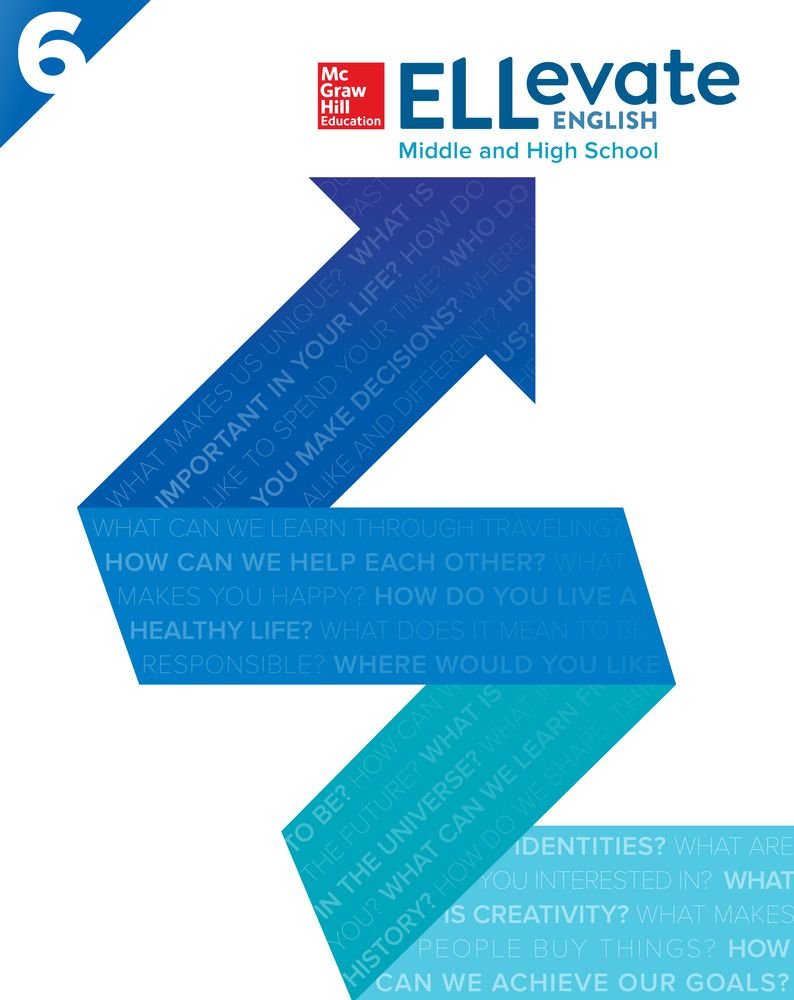 ELLevate English: Middle and High School Workbook Level 6, de MCGRAW-HILL EDU | portada del libro