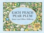 Each Peach Pear Plum, de Allan Ahlberg | portada del libro