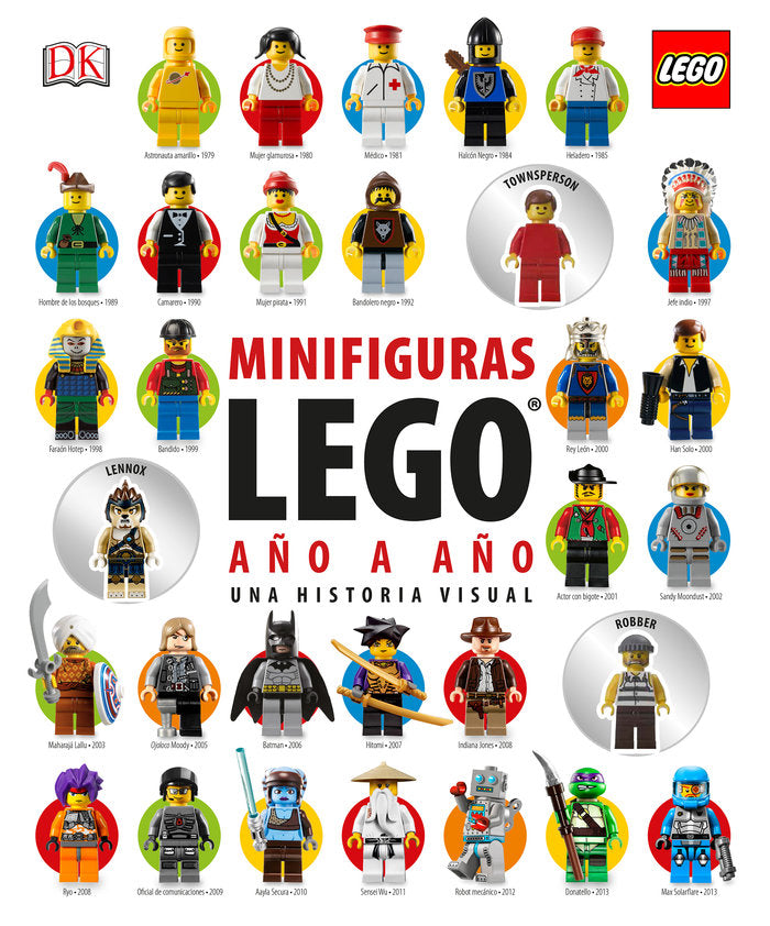 LEGO Minifiguras año a año, de Autor provisional | portada del libro