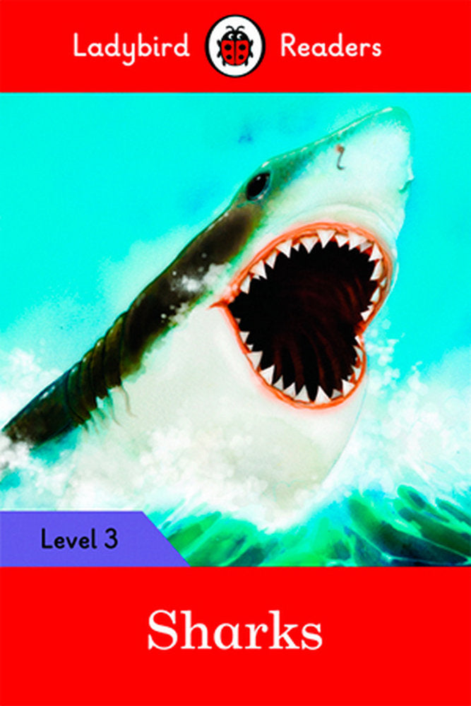 SHARKS (LB), de Team Ladybird Readers | portada del libro